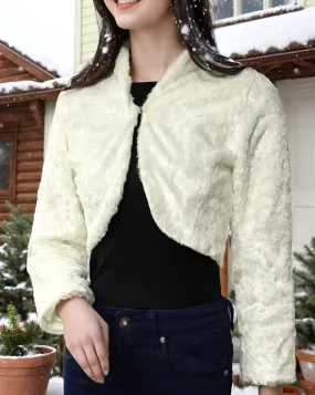| FUR CROPPED JACKET |