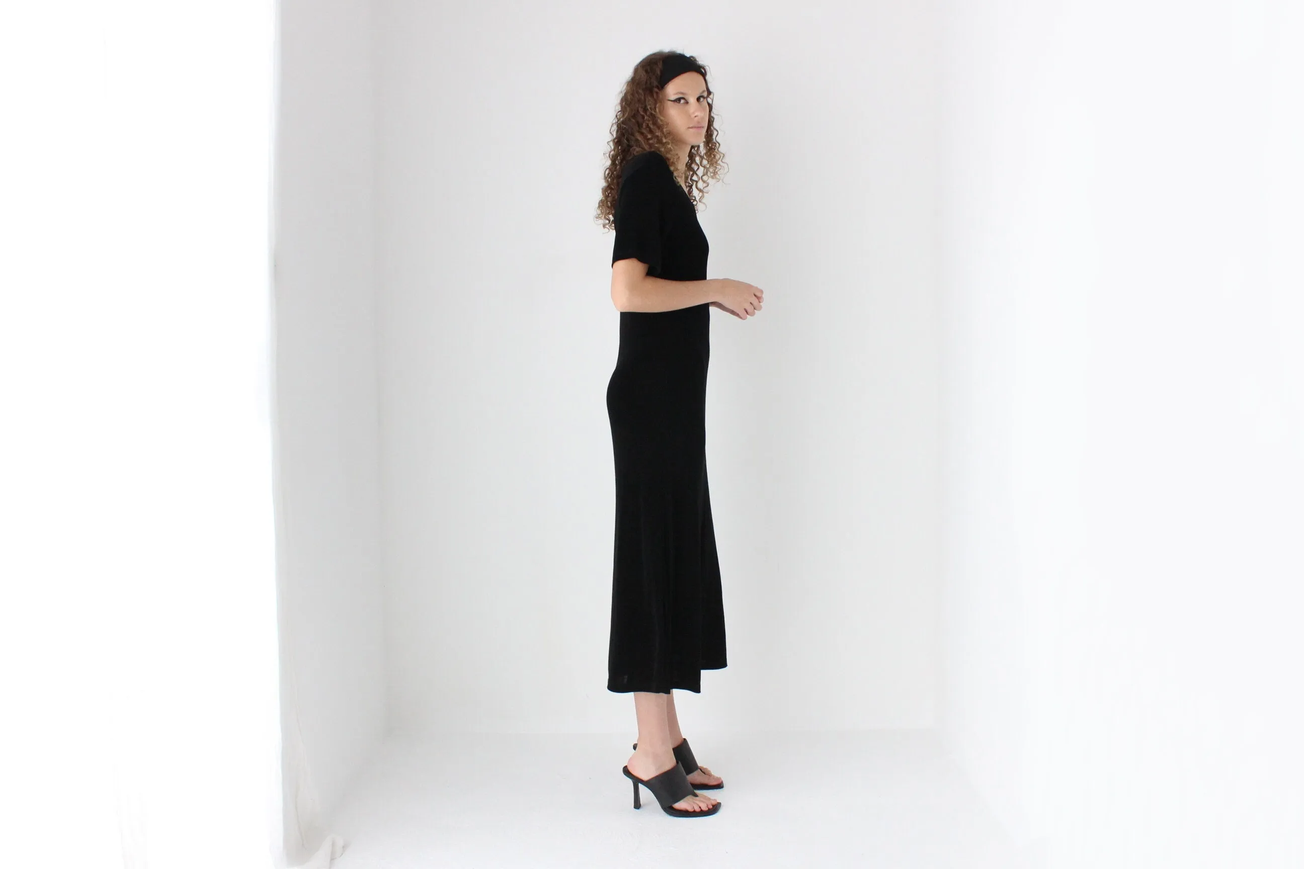 90s Slinky Relaxed Tee Dress