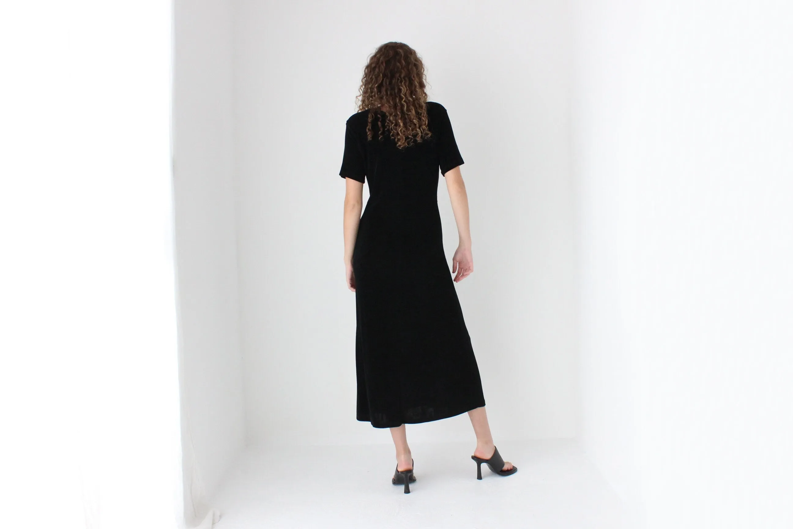 90s Slinky Relaxed Tee Dress