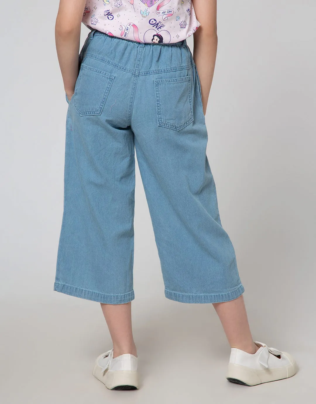 Aero Denim Bordir Celana Anak Perempuan
