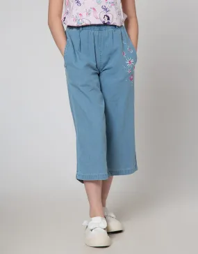 Aero Denim Bordir Celana Anak Perempuan