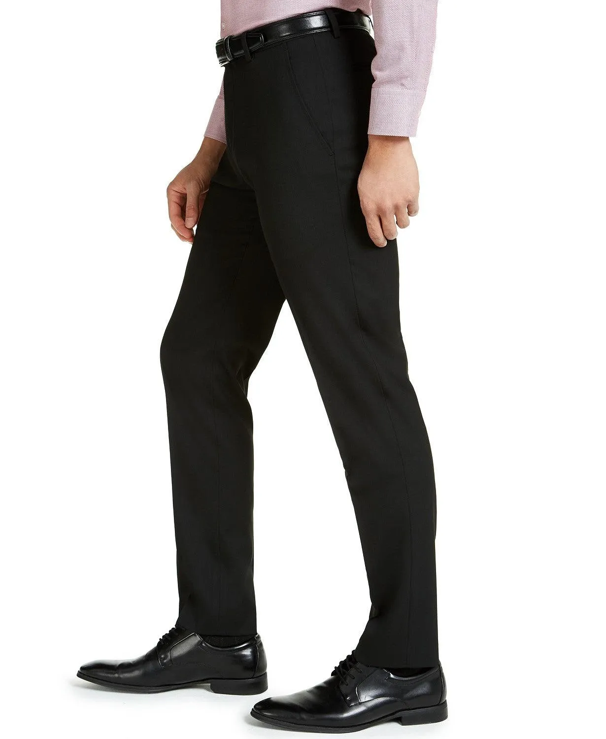 Alfani Mens Slim fit Dress Pants 36 / 30 Black Stretch