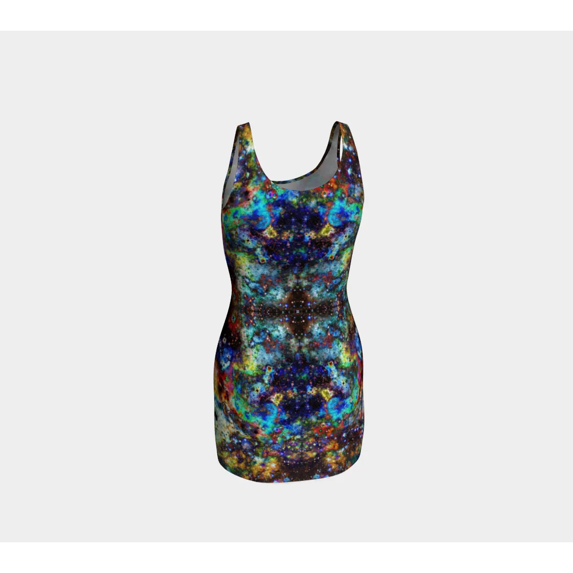Apoc Atomic Psychedelic French Dress