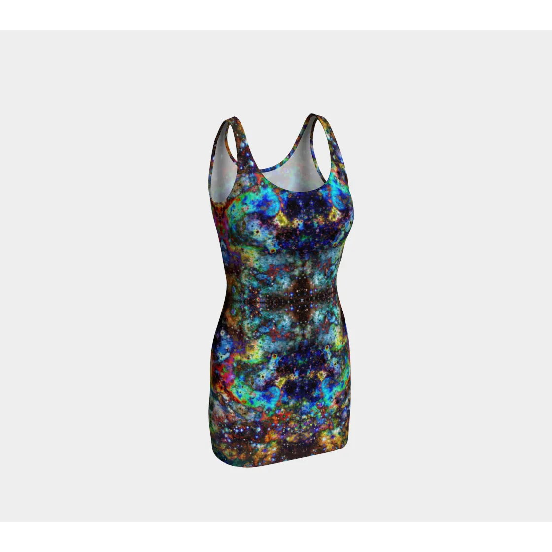 Apoc Atomic Psychedelic French Dress