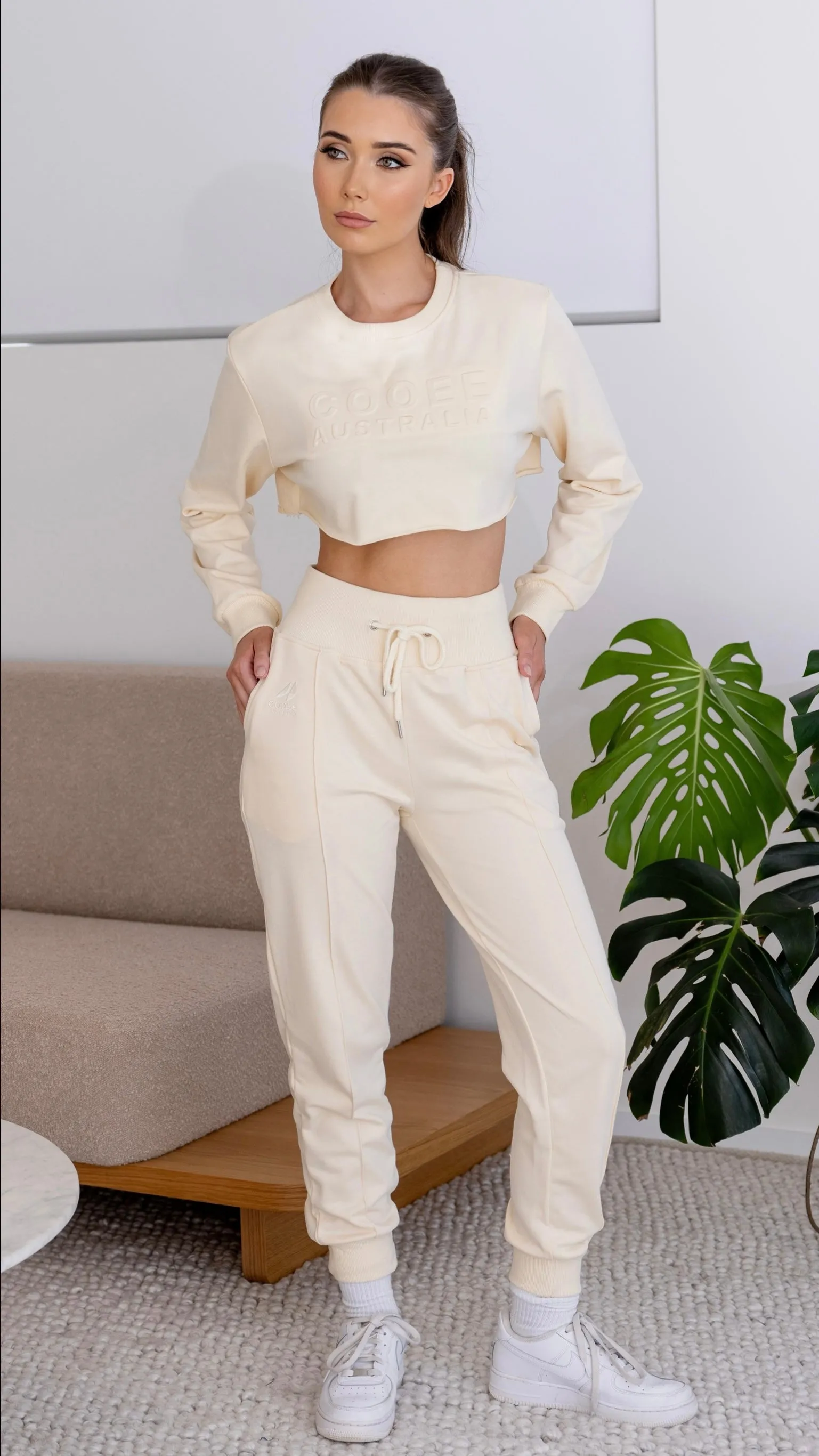 Caley Lounge Top Beige