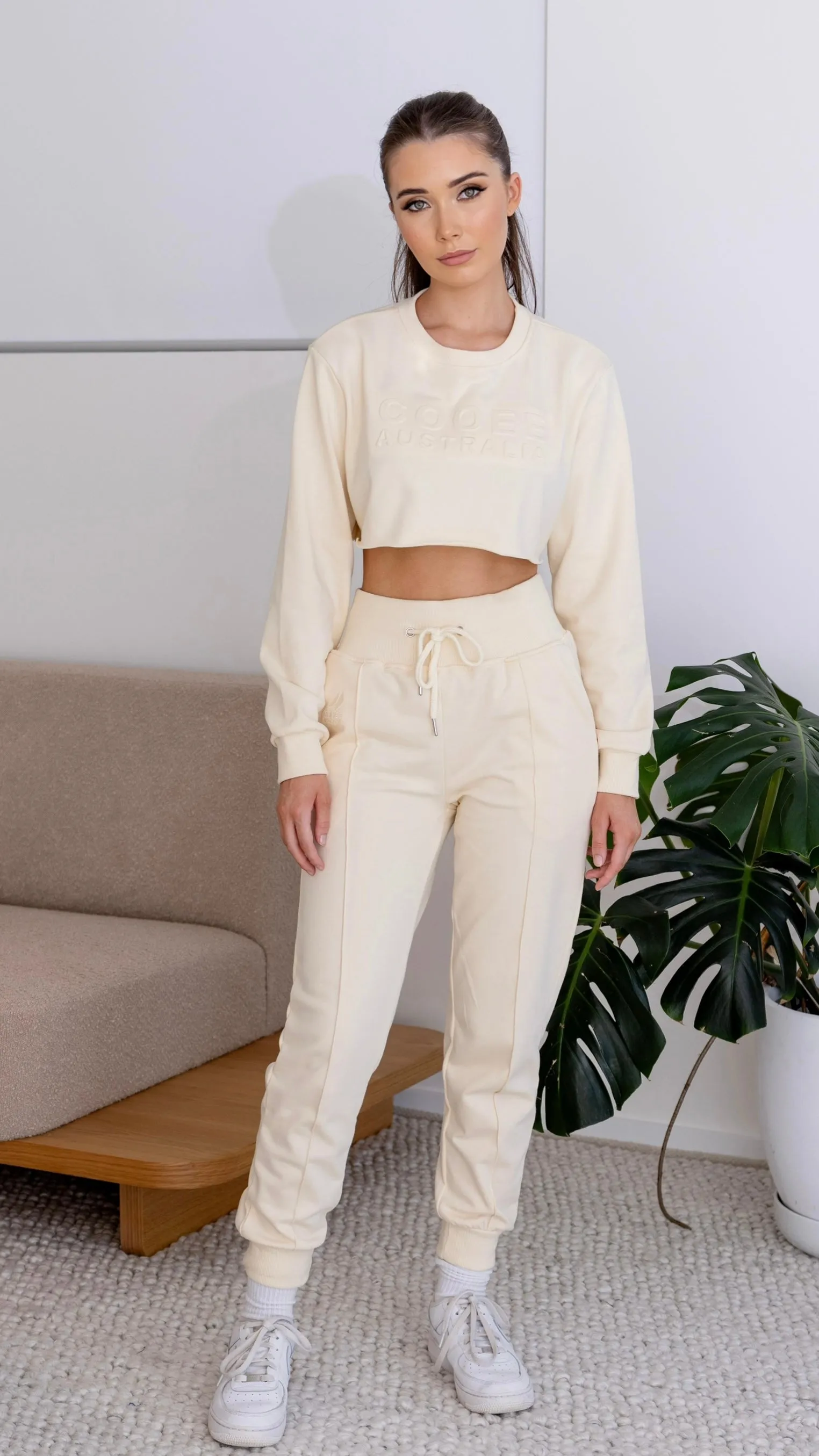 Caley Lounge Top Beige