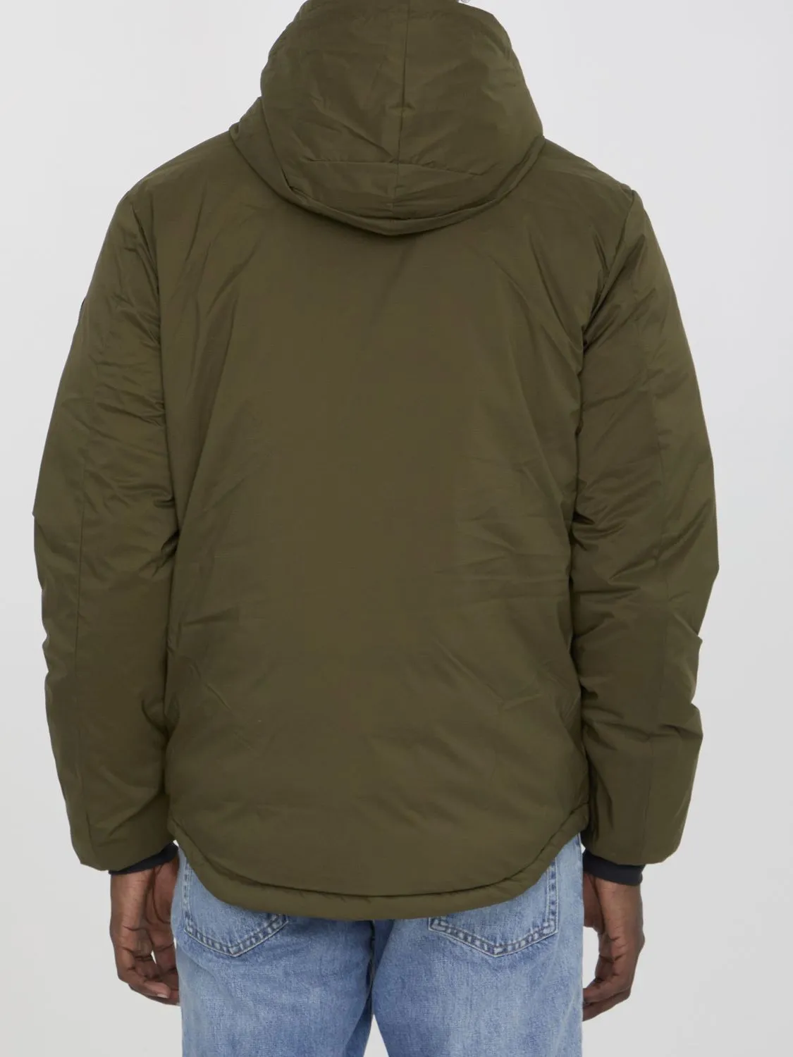 CANADA GOOSE Matte Finish Hooded Down Jacket