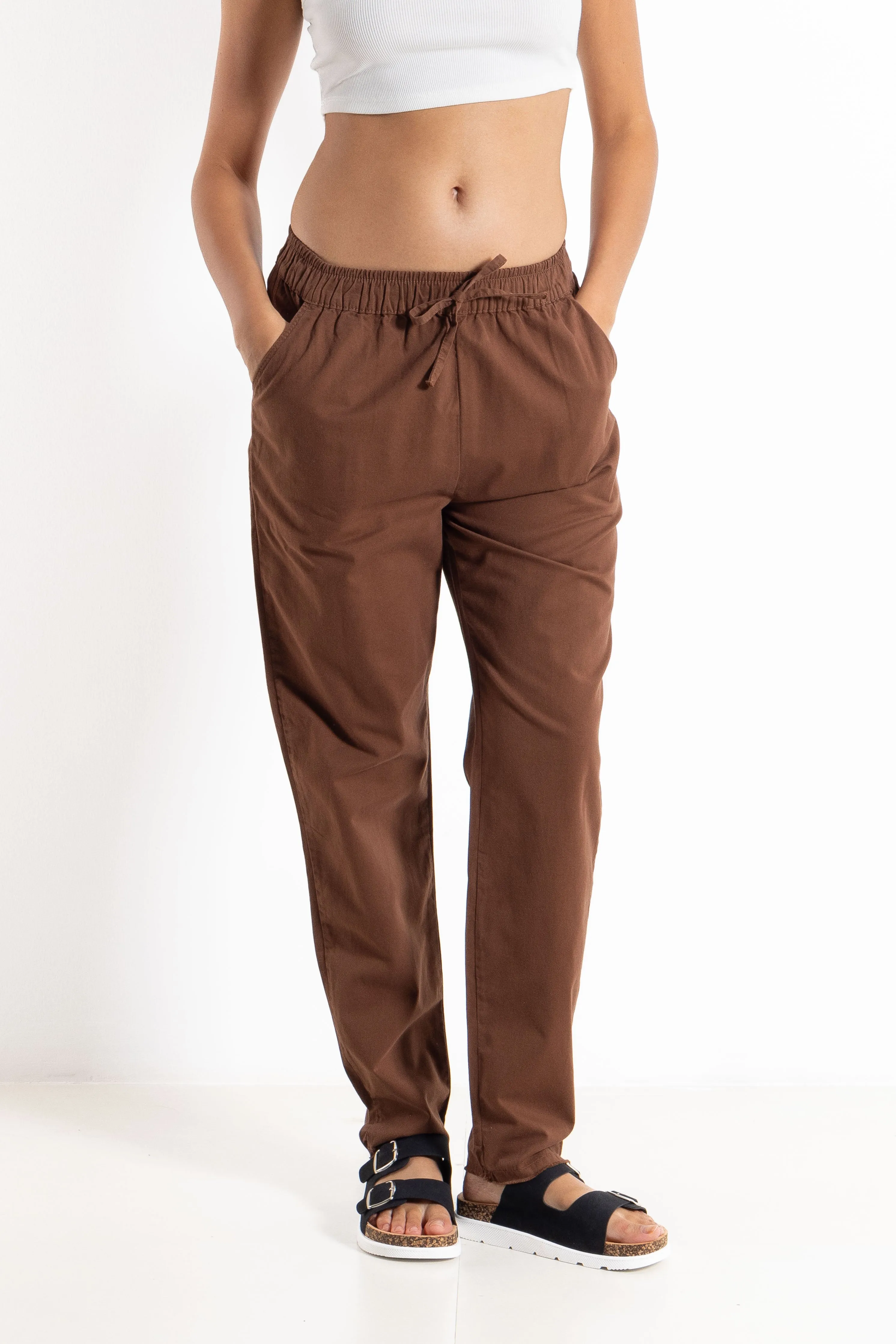 COMFORT COTTON TROUSERS