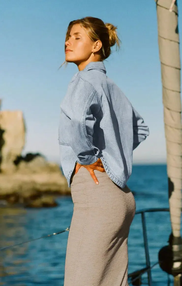 Cropped Denim Jacket