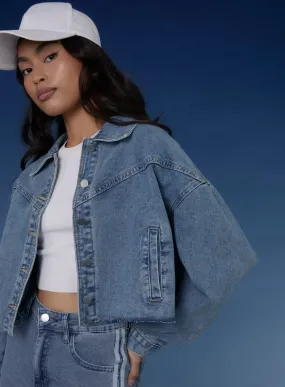 Cropped Denim Jacket