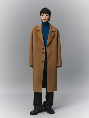 Custom-Dyed Long Overcoat