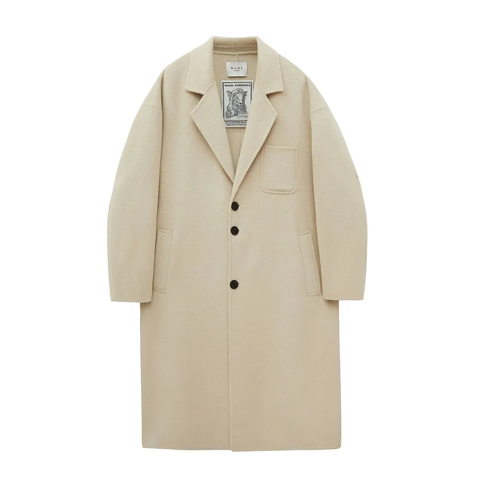 Custom-Dyed Long Overcoat