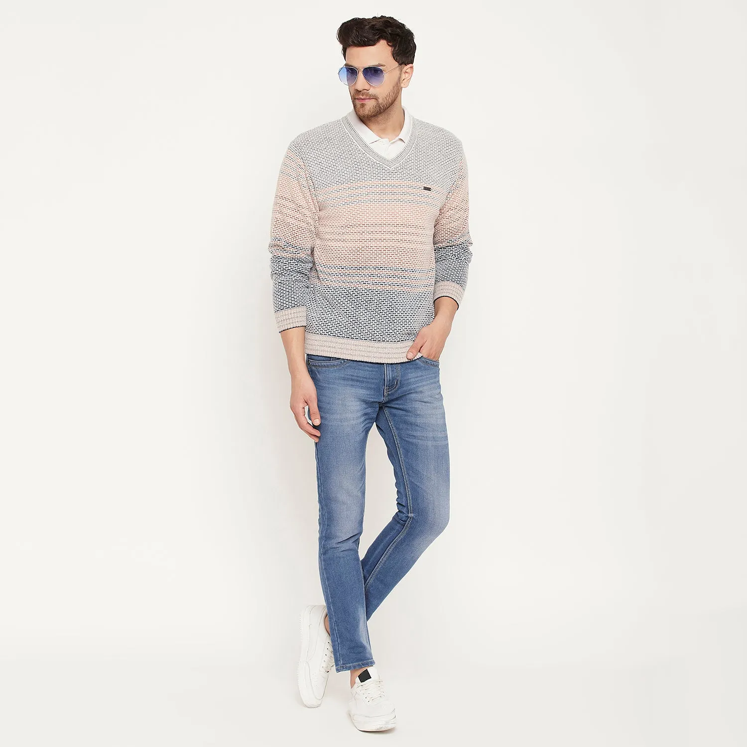 Duke Stardust Men Full Sleeve Sweater (SDS2122)
