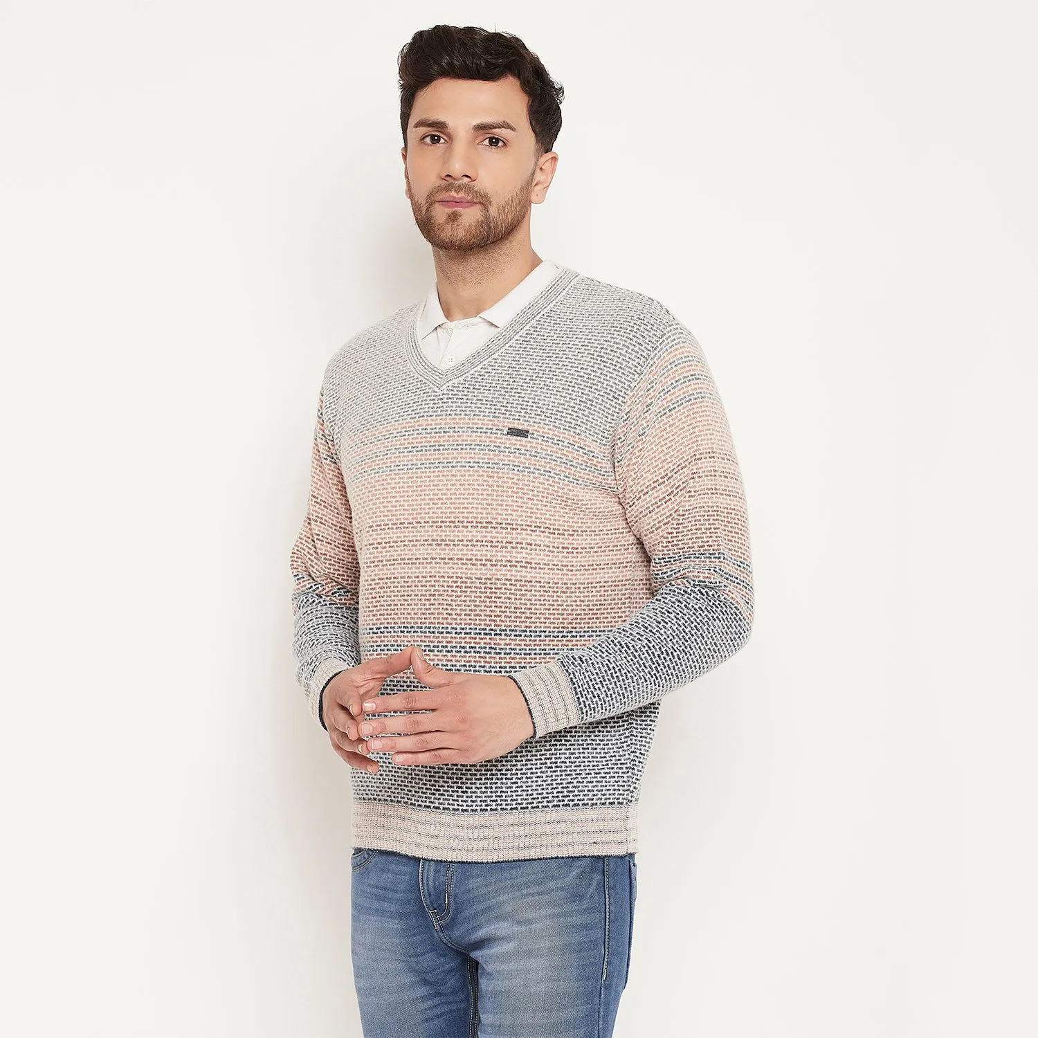 Duke Stardust Men Full Sleeve Sweater (SDS2122)
