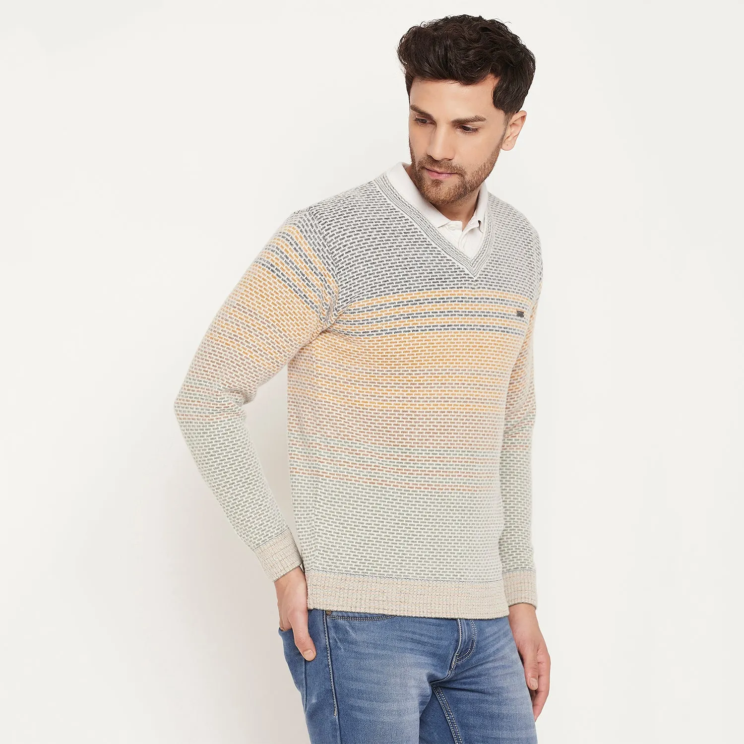 Duke Stardust Men Full Sleeve Sweater (SDS2122)