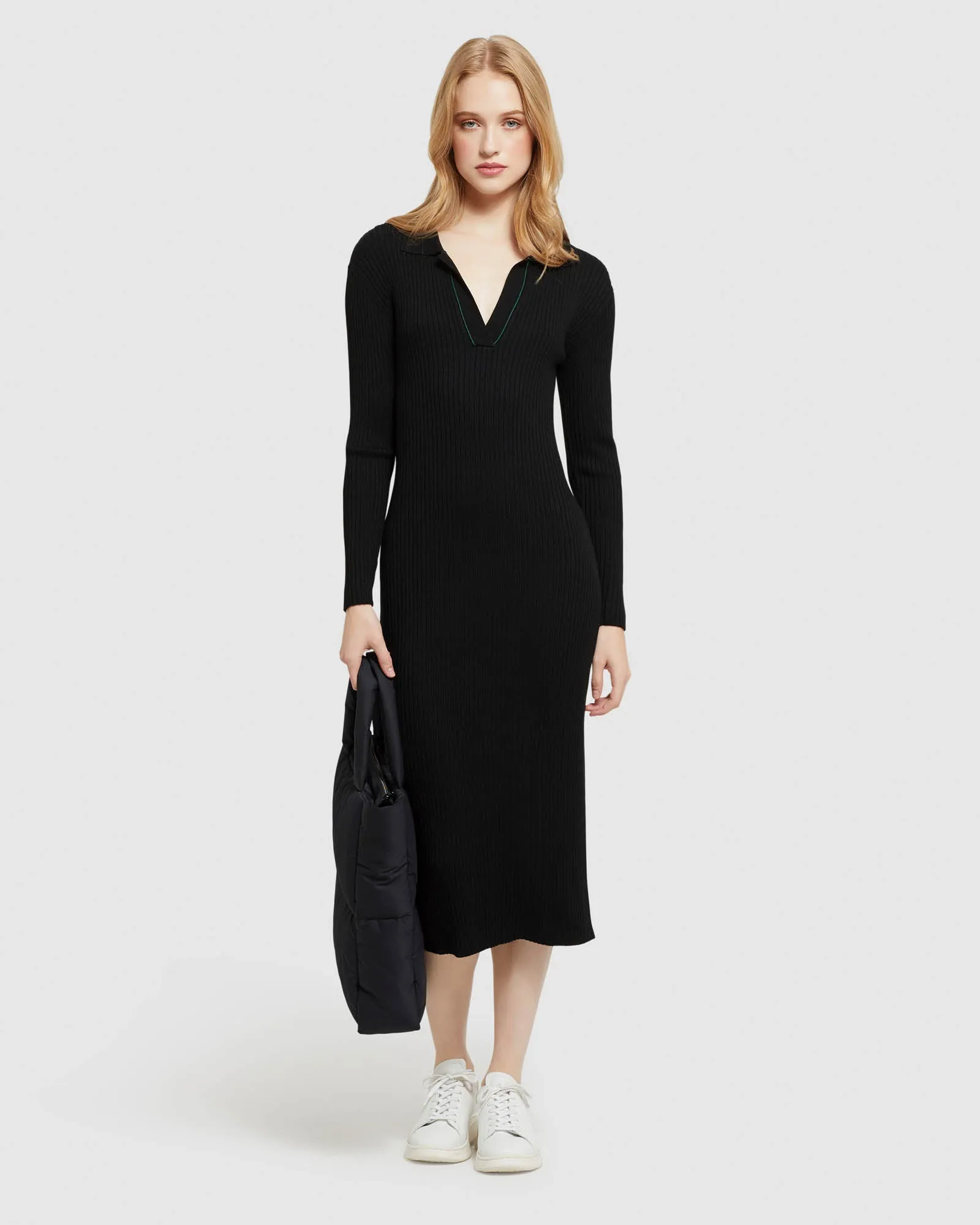 Elisa Rib Knit Dress