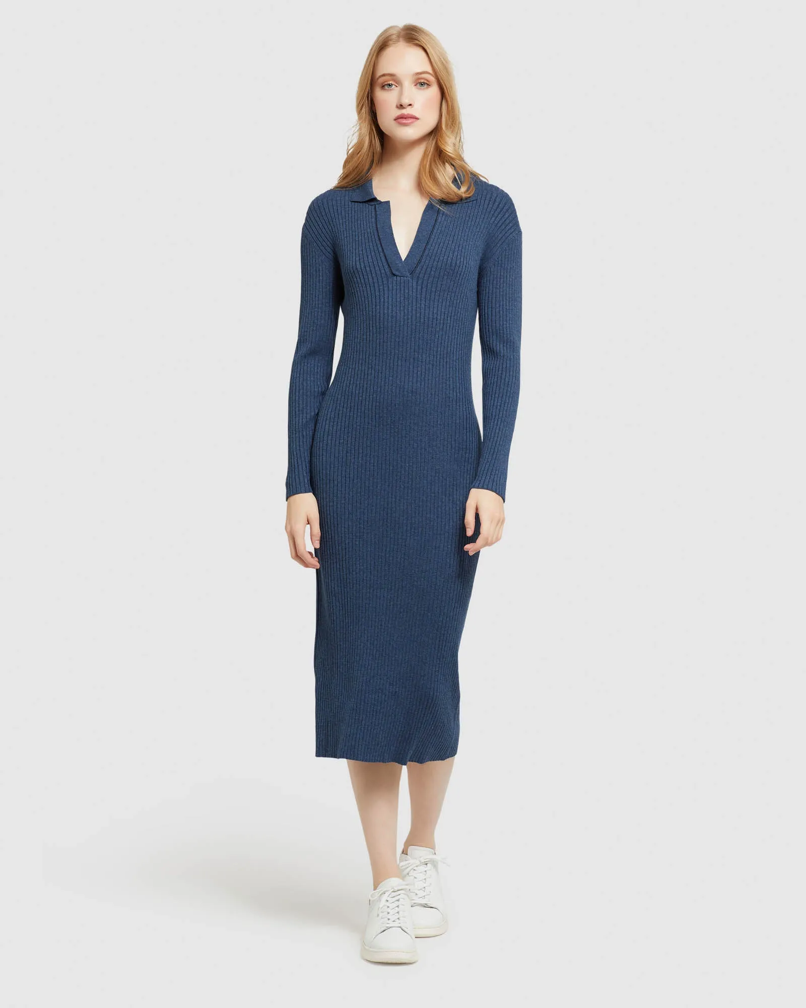 Elisa Rib Knit Dress