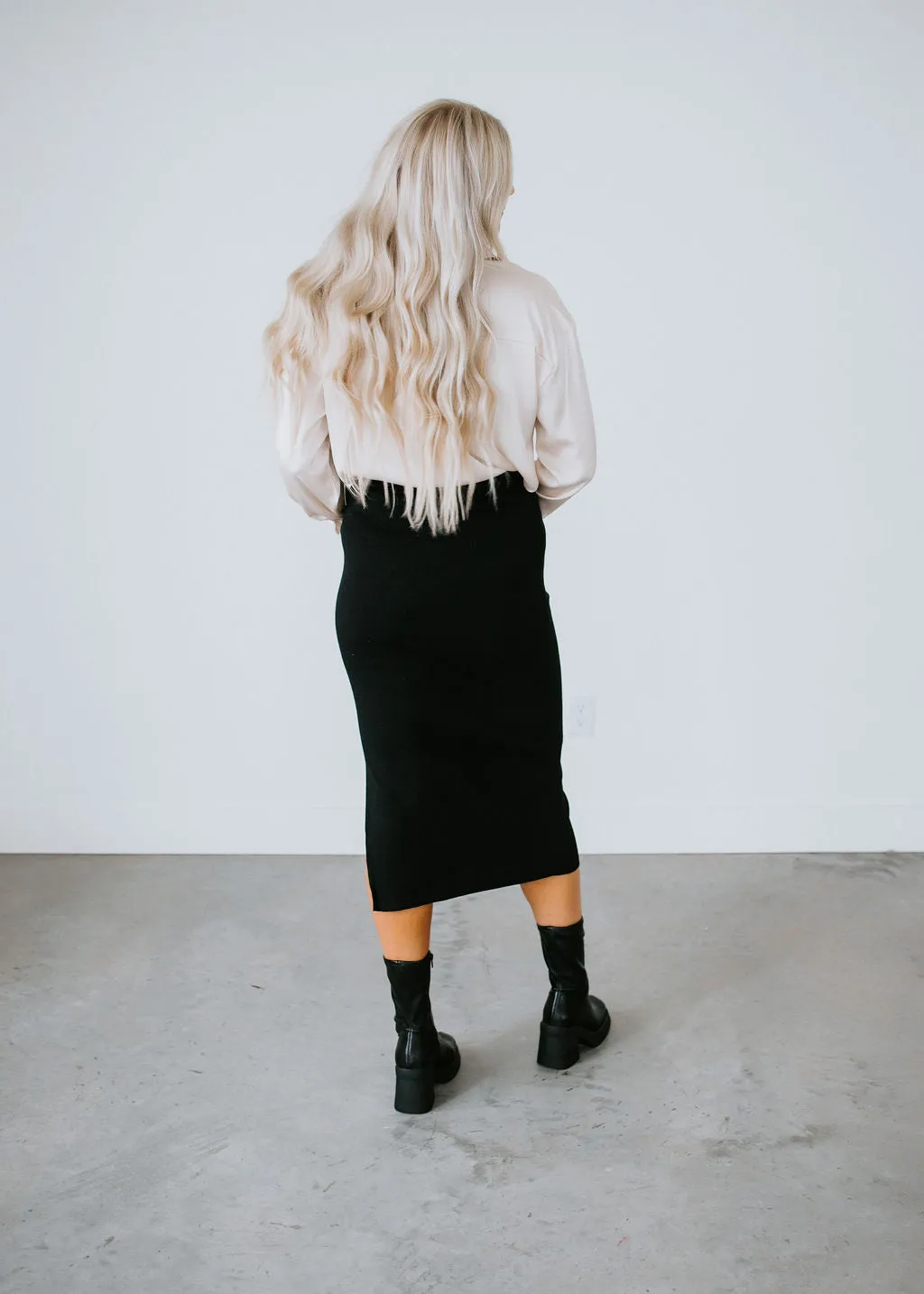 Estelle Knit Midi Skirt