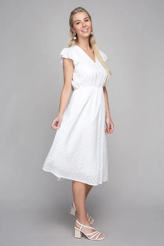 Eyelet Embroidery Dress