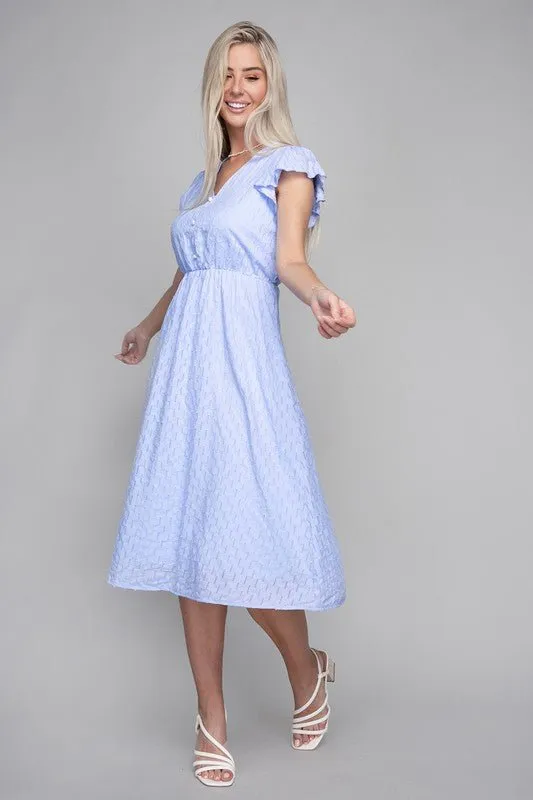 Eyelet Embroidery Dress