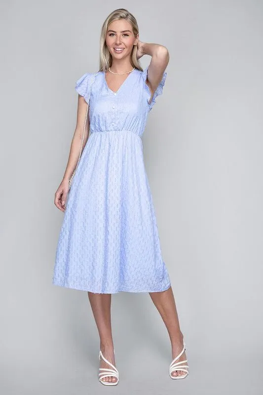 Eyelet Embroidery Dress