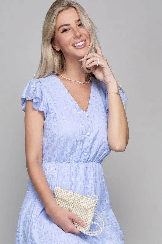 Eyelet Embroidery Dress
