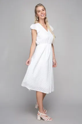 Eyelet Embroidery Dress