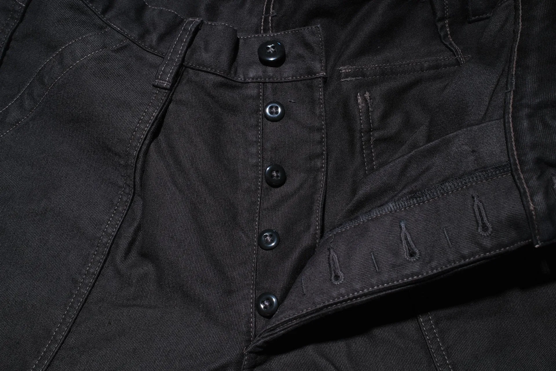 Freewheelers "USAF Air Crew" Heavyweight Jungle Cloth Utility Trousers (Navy)