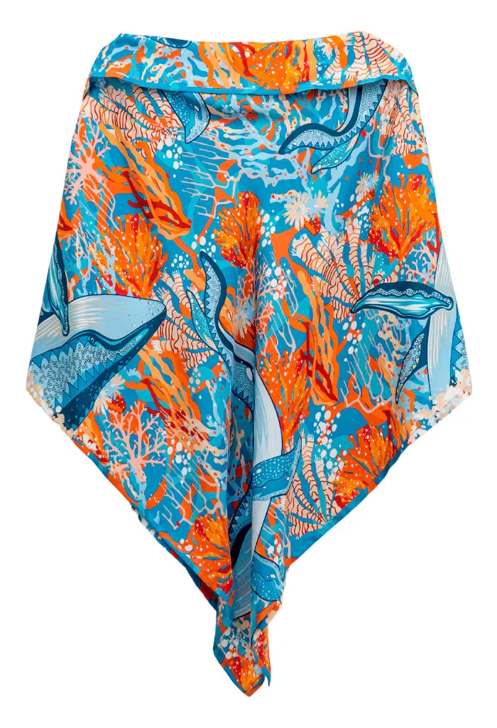 GRAY WHALE PONCHO
