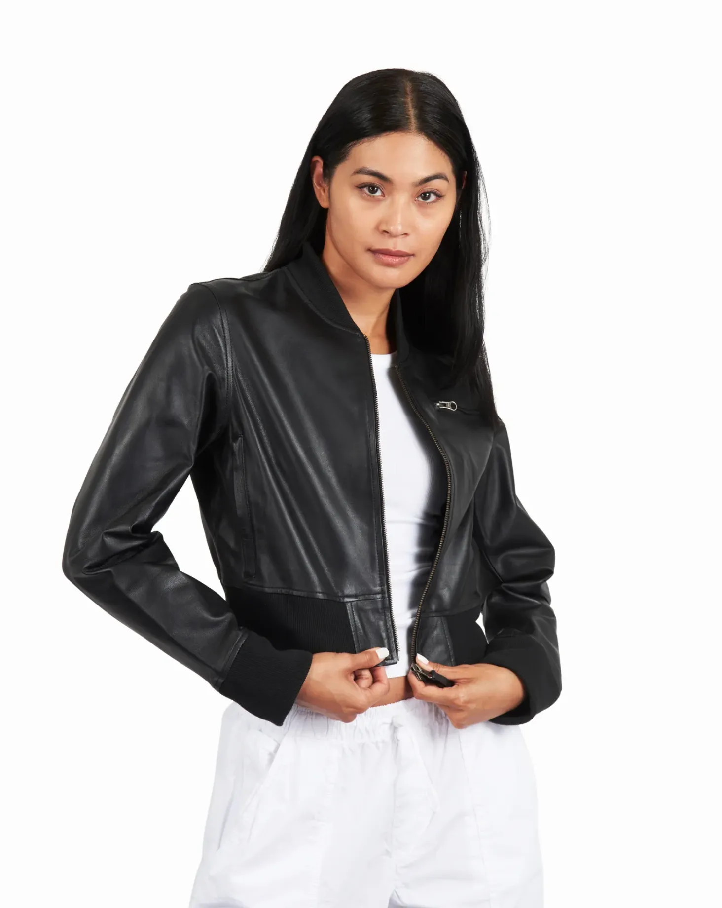 JKT Collins Patina Leather Jacket