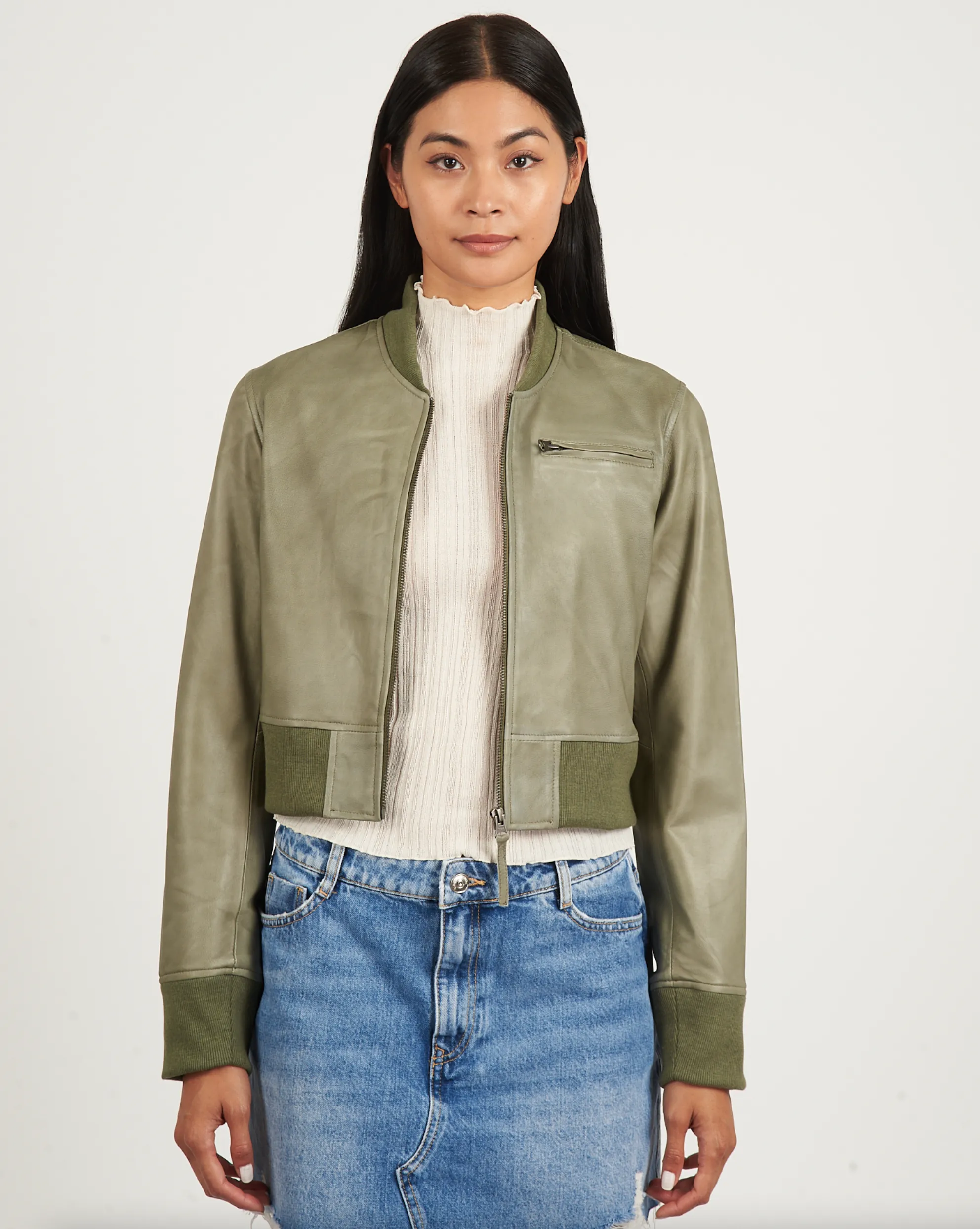 JKT Collins Patina Leather Jacket
