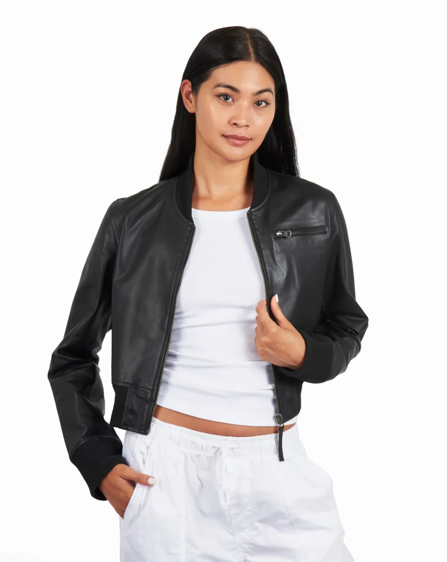 JKT Collins Patina Leather Jacket