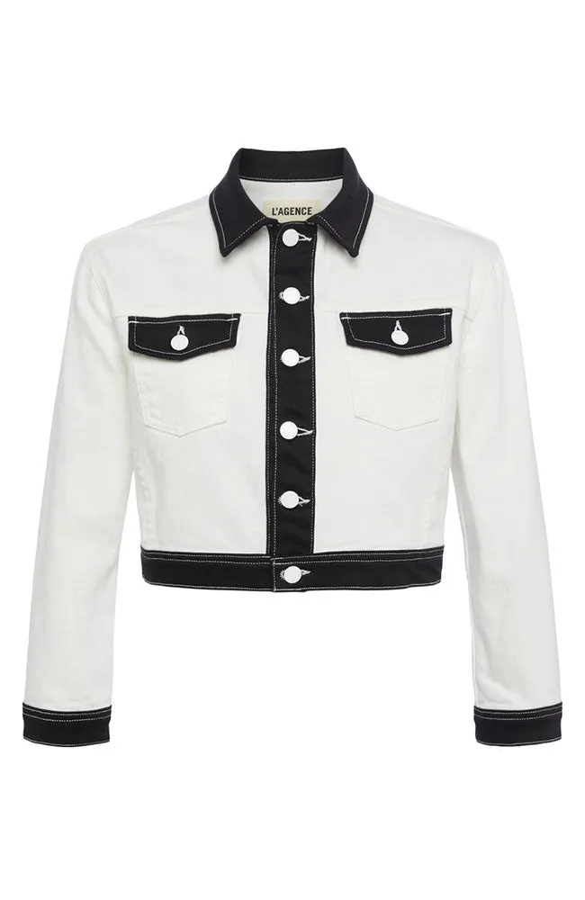 Koda Colorblock Crop Jacket