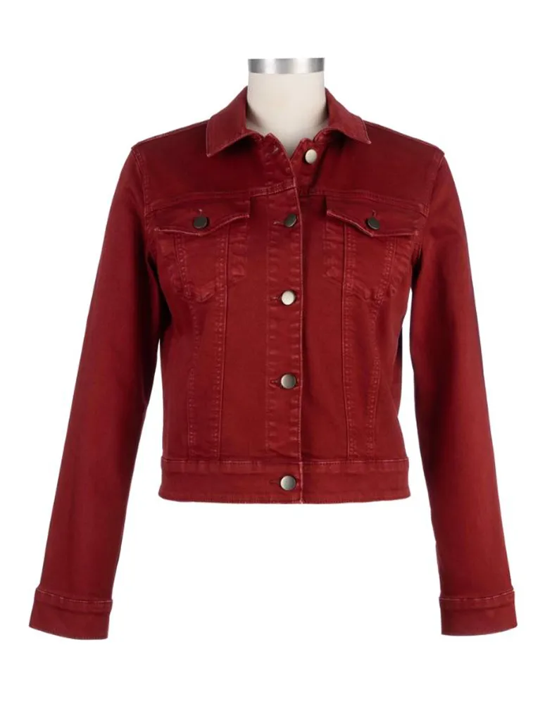 Kut From The Kloth Julia Cropped Jacket with Drop Shoulder