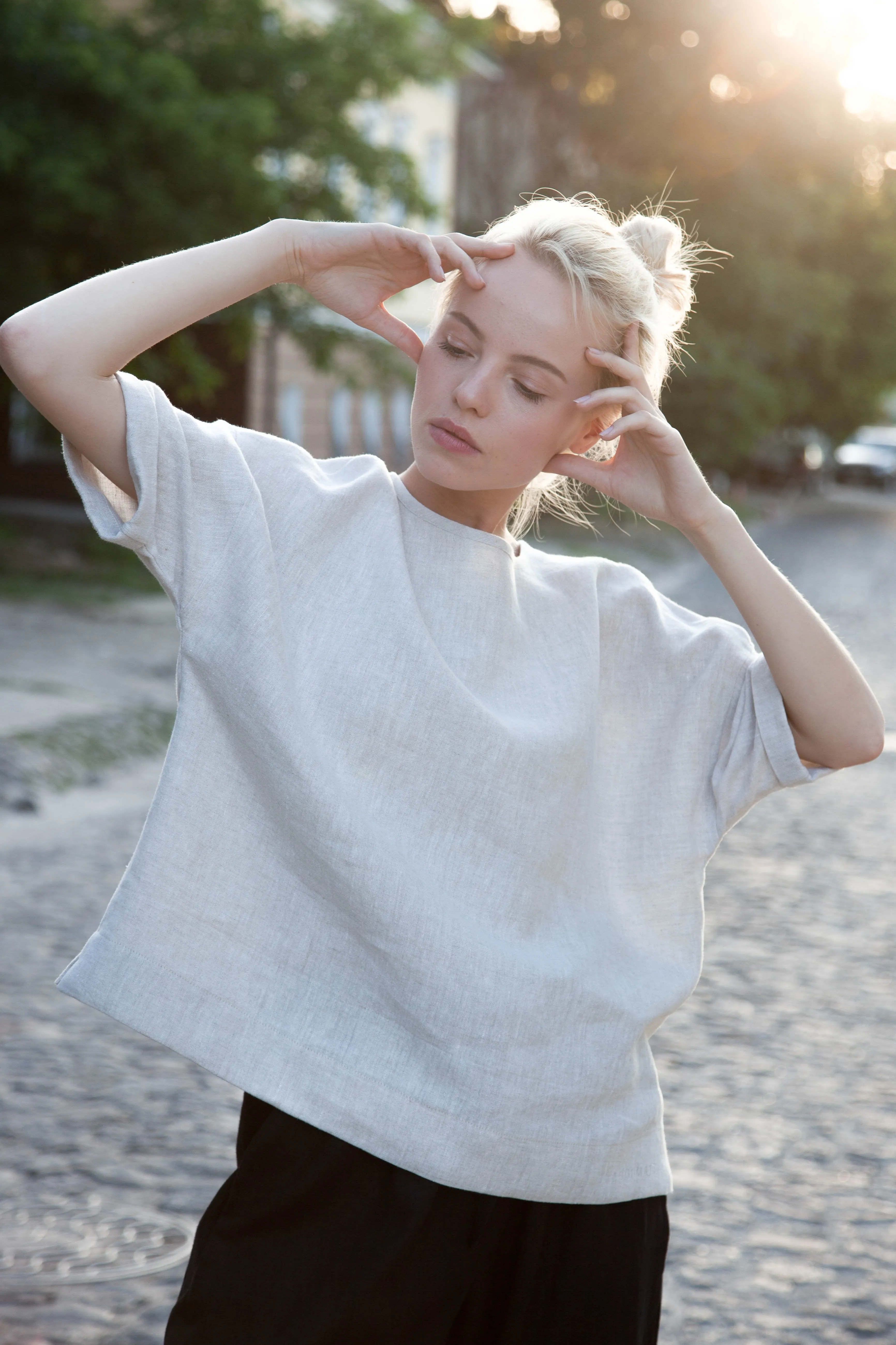 Linen Top NATI