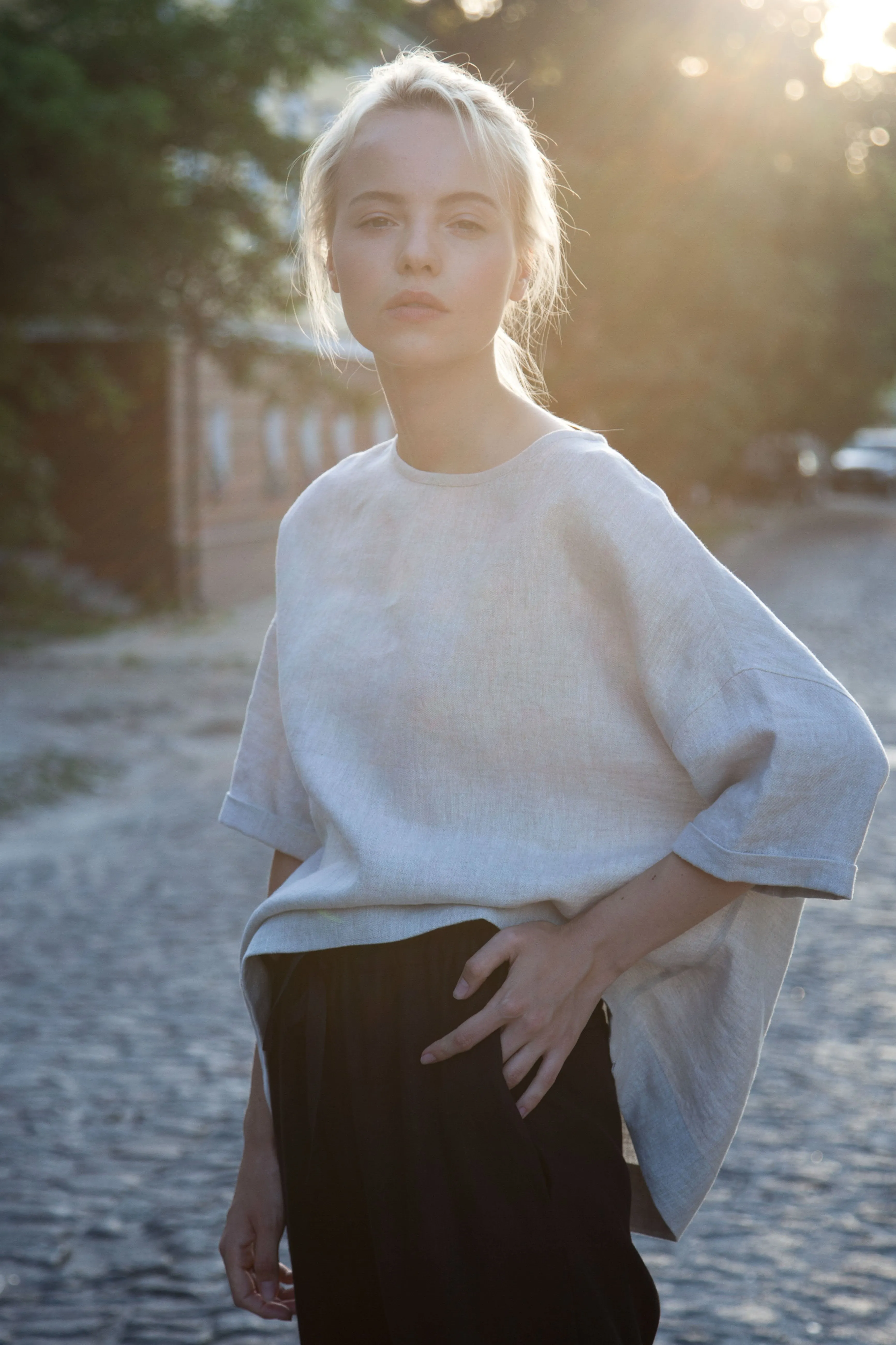Linen Top NATI