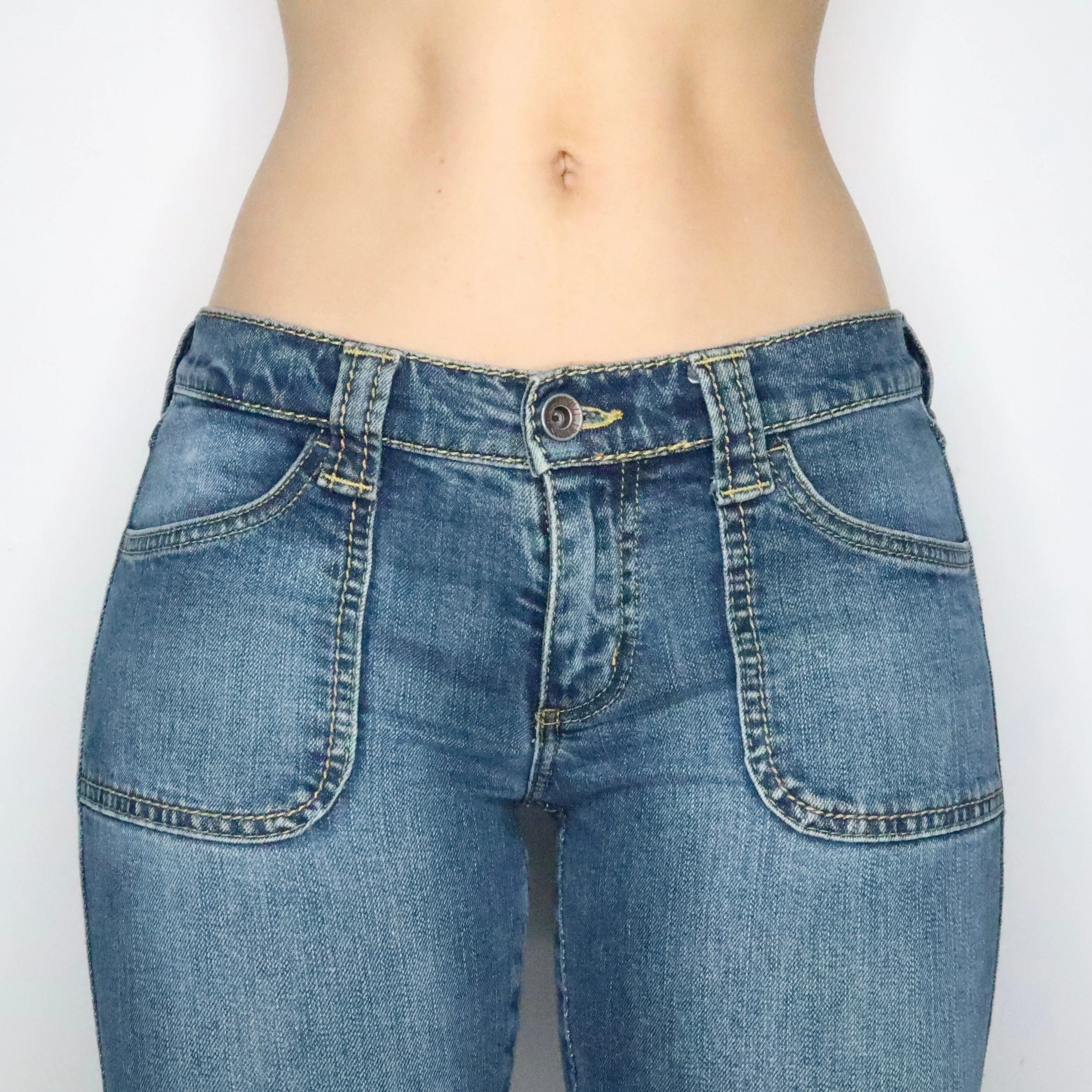 Low Rise Flare Jeans (Small)