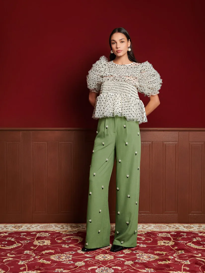 <b>DREAM</b> Formosa Embellished Trousers