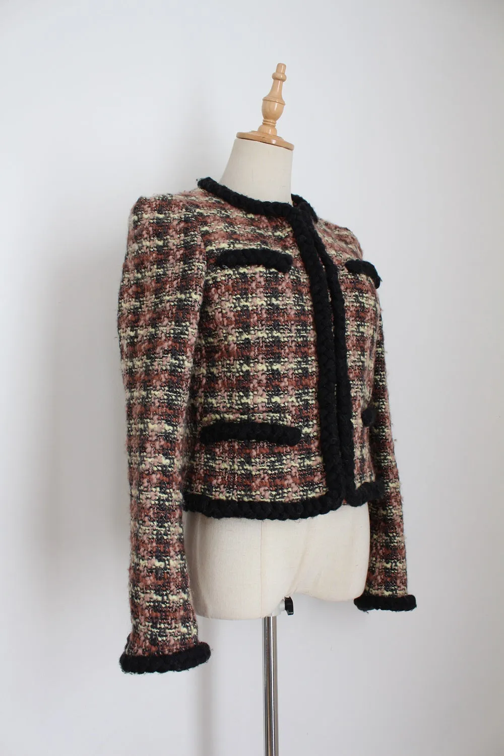 MALENE BIRGER TWEED JACKET - SIZE 6