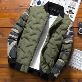 Mens Winter Jackets Coats Outerwear Clothing Camouflage Bomber Jacket Men's Windbreaker Thick Warm Male Parkas Military