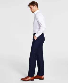 Michael Kors Mens Classic fit Dress Pants 36 / 30 Navy Blue Solid