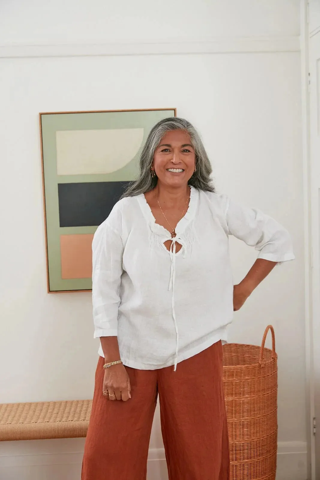 Montaigne Jambes Linen Pants