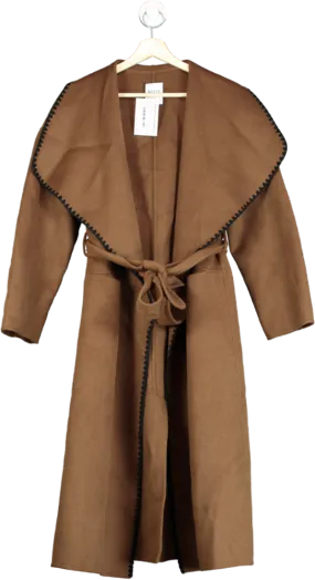 MOTF Brown Belted Coat UK M