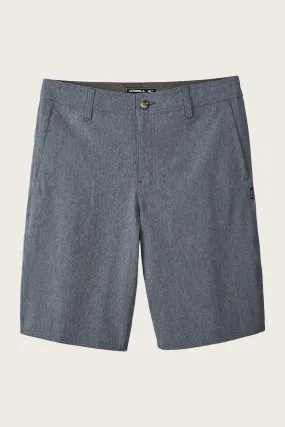 O'Neill Men's Reserve 21" Heather Hybrid Shorts Blue 30