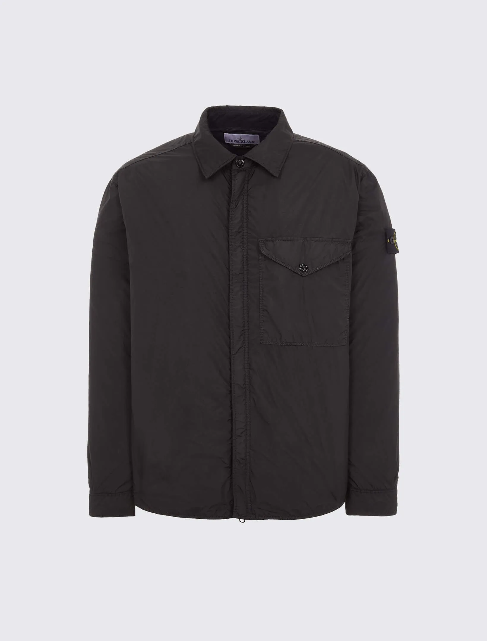 Q0123 Garment Dyed Crinkle Reps Light Jacket Overshirt