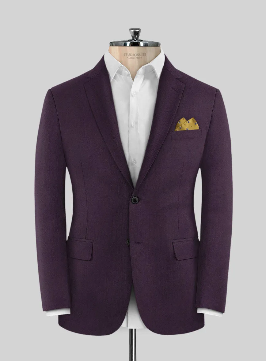 Reda Mauve Wool Suit