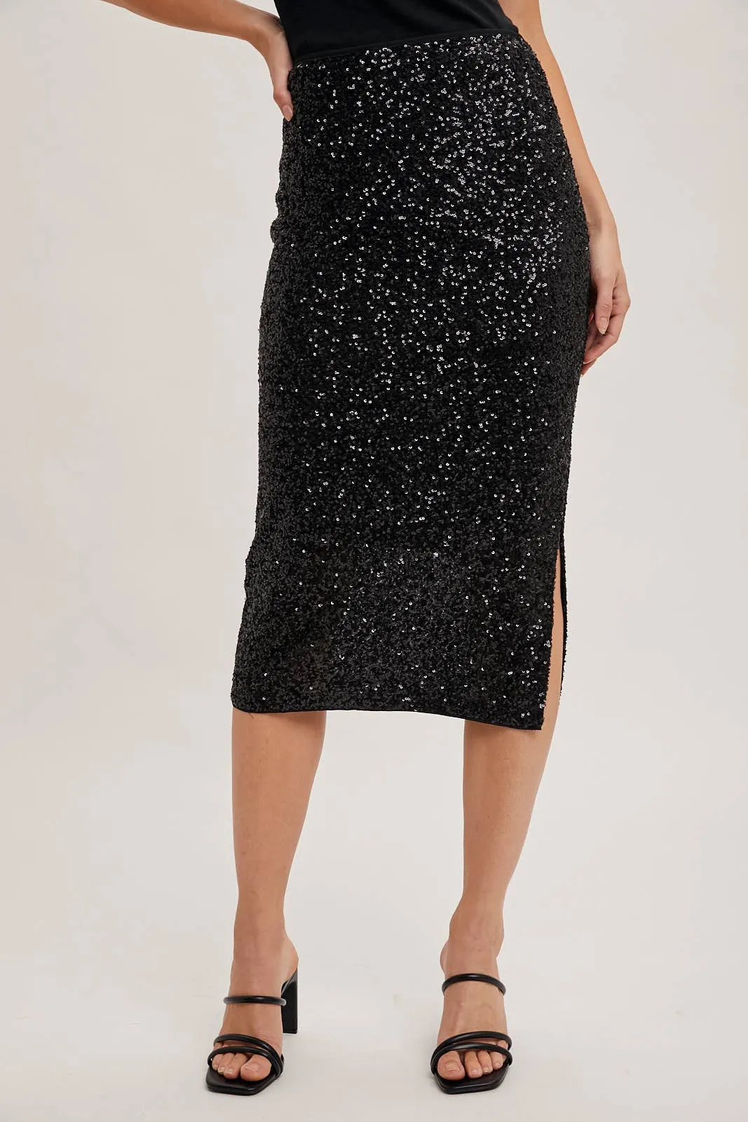 Sammy - Sequin Midi Skirt