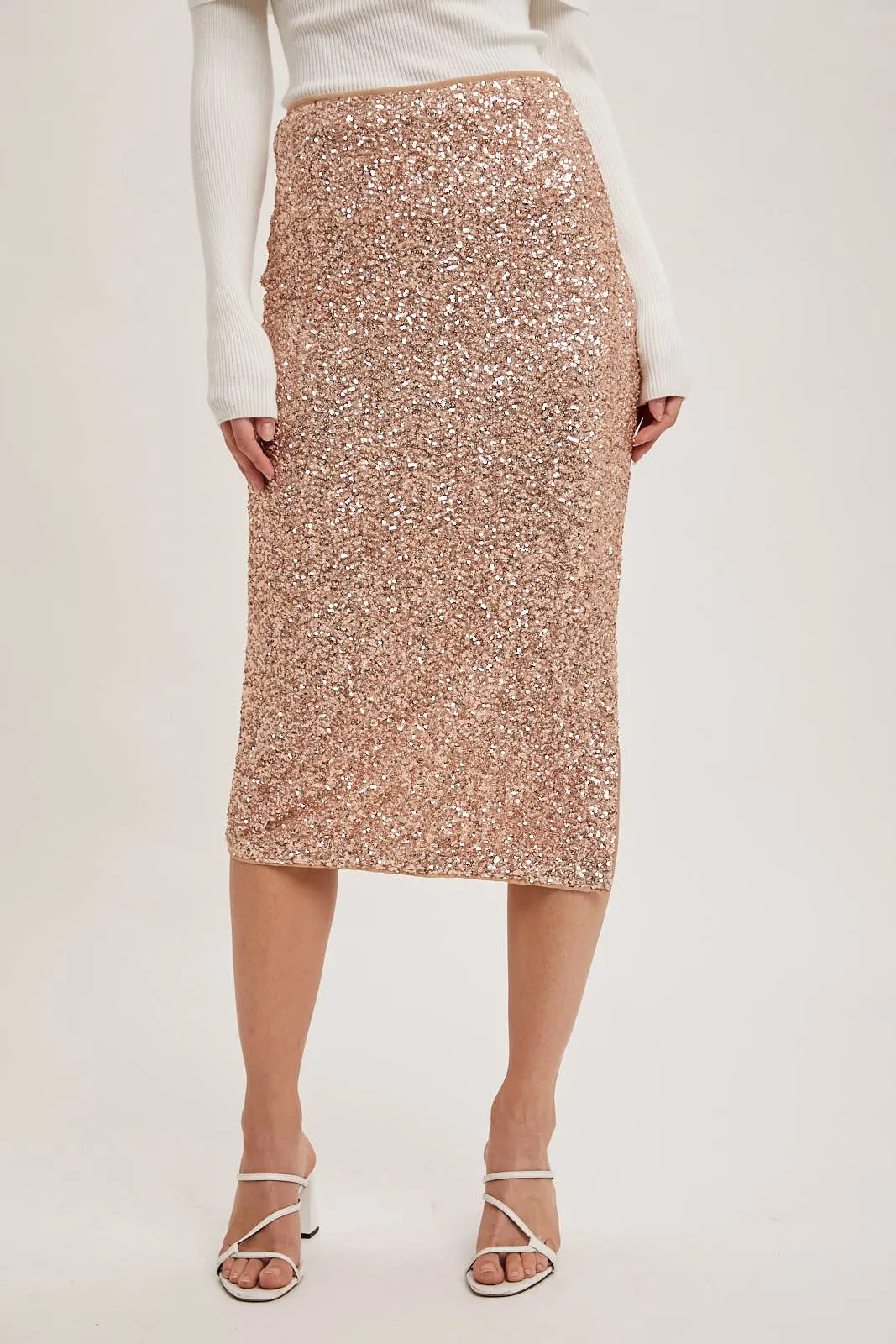 Sammy - Sequin Midi Skirt