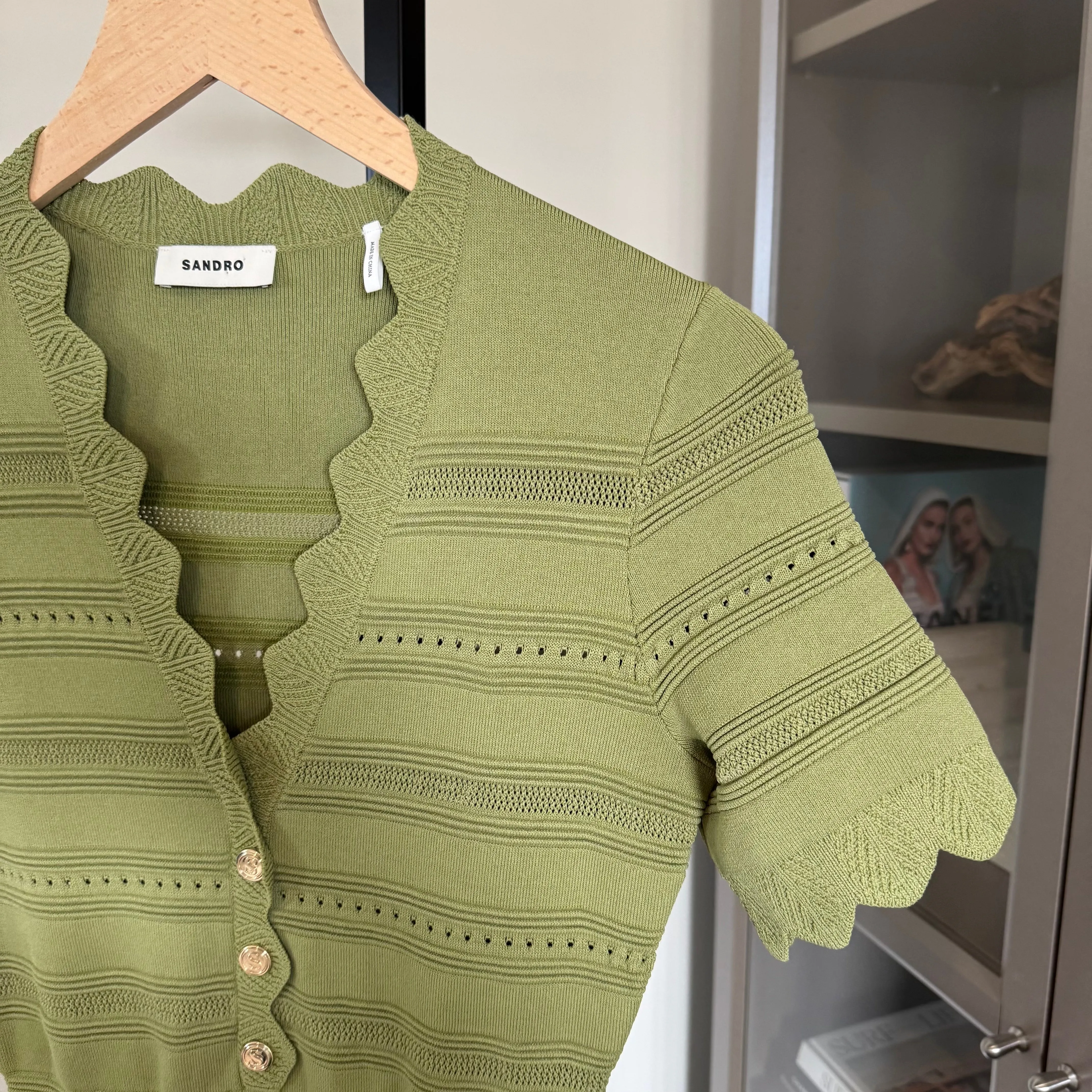 Sandro Fabienne Knit Dress