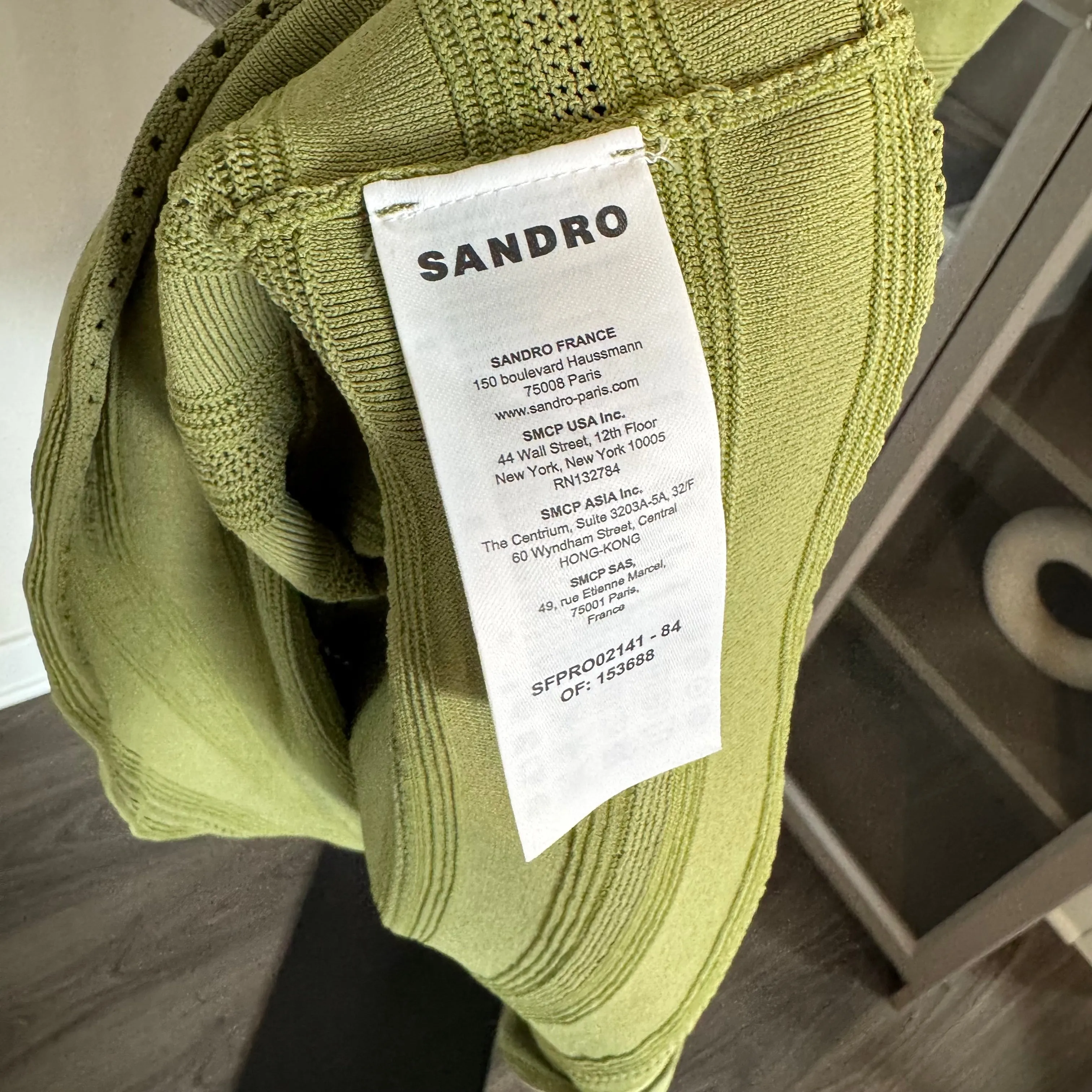 Sandro Fabienne Knit Dress